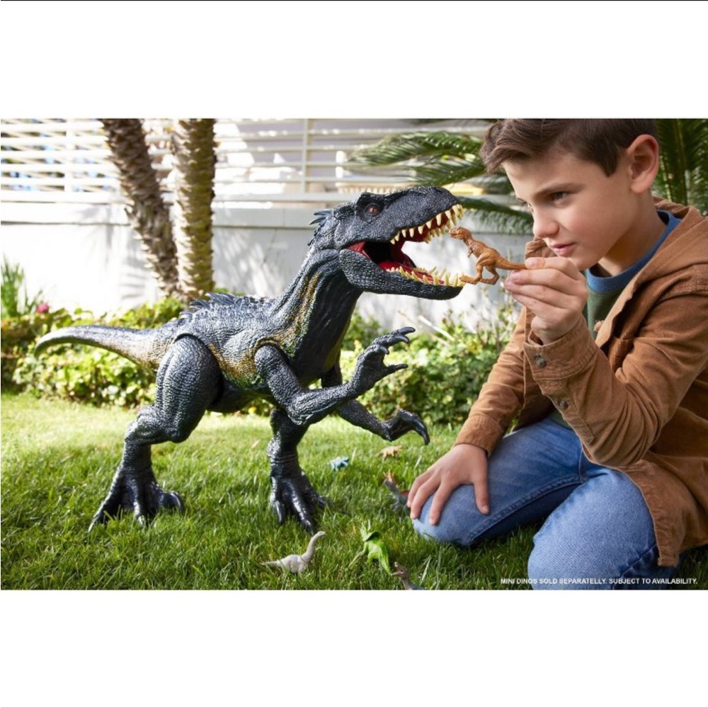 NEW Jurassic World Dino Trackers Super Colossal Indoraptor Fallen Kingdom - Picture 5 of 6